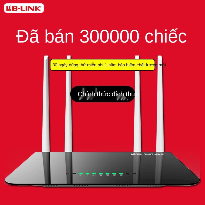 Bộ định tuyến không dây Bilian 300M cho căn hộ nhỏ phát wifi xuyên tường King Telecom mobile full Netcom thông minh t