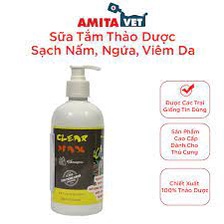 Sữa Tắm Sạch Viêm Da Nấm Ngứa Clear Max Amitavet 500ml
