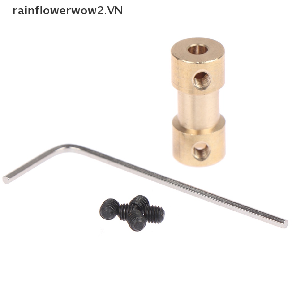 Đầu Nối Trục Động Cơ Trục Nối Bằng Đồng Thau 2-6mm