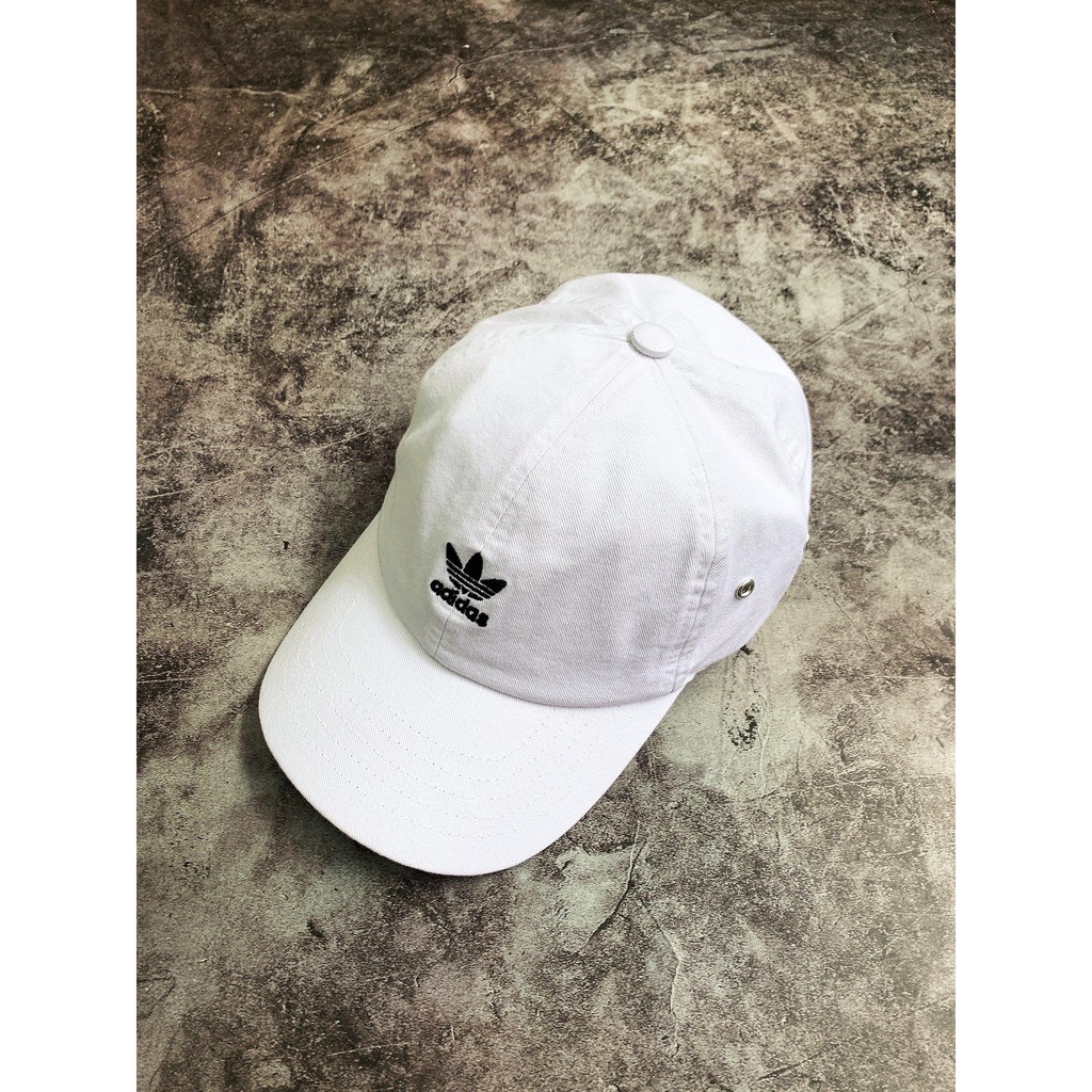 (HÀNG XUẤT XỊN) Mũ / Nón das trắng H13 Mini Logo Relaxed Wash Cap Hat Hàng wash bụi cực vintage Made in Thailand