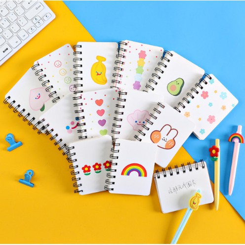Sổ tay nhỏ, sổ mini thiết kế dễ thương gáy lò xo | Lumin Store | Shopee ...