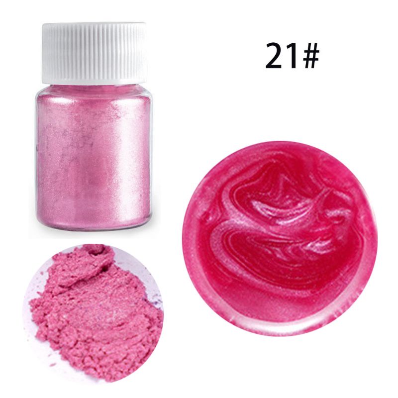 Hộp 21 Màu Ngọc Trai Chất Liệu Resin Dùng Để Làm Trang Sức