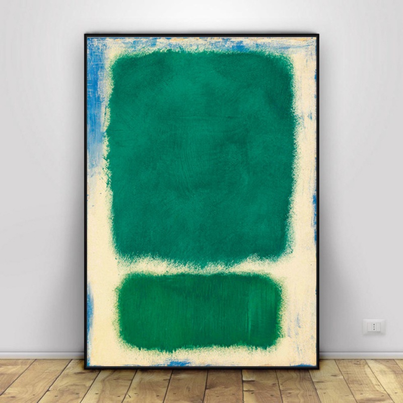 Mark rothko Tranh canvas Treo Tường In Màu Trừu Tượng Trang Trí Nội Thất