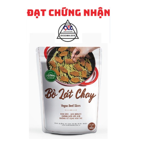 [HÀNG CÔNG TY] Bò Lát Chay An Nhiên, Thịt Chay, Thực Phẩm Chay Dinh Dưỡng, Thuần Chay Healthy, Đồ Ăn Chay | BigBuy360 - bigbuy360.vn