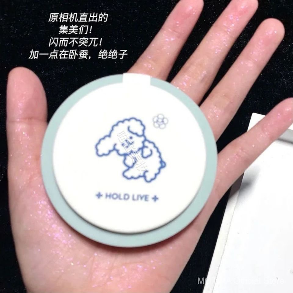 HOLD LIVE Phấn mắt bắt sáng phân cực màu hồng pha lê làm sáng da | BigBuy360 - bigbuy360.vn
