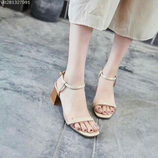 Giày sandal quai mảnh 7p