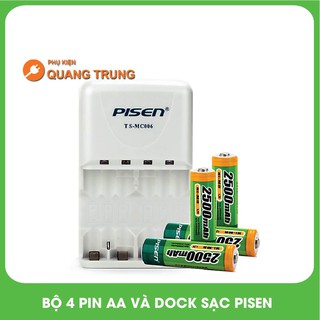 Pin sạc AA ,dock sạc Pi-Sen,pin AAA