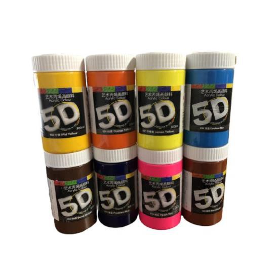 Màu acrylic 3D - 5D 300ml - Màu vẽ tranh được trên tất cả các chất liệu