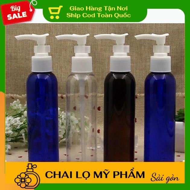 Chai Chiết Mĩ Phẩm ❤ SIÊU RẺ ❤ Chai xịt trong vòi nhấn sữa tắm [100ml,150ml,200ml,250ml] chiết mỹ phẩm .