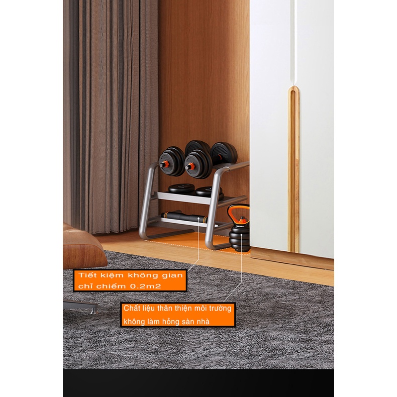 Bộ tạ đa năng 30kg 6in1  FED- 130230. Nhiều chức năng, phù hợp mọi bài tập, tay, ngực, vai, lưng.