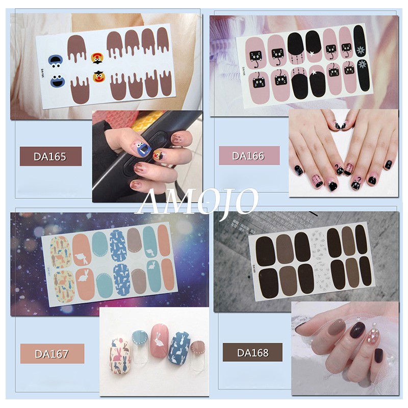 【New Product】2019 New Nail Sticker Small Fresh And Durable Tear