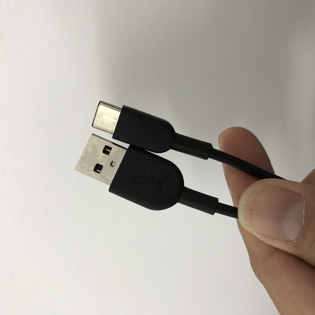 Cáp ngắn sạc nhanh type C 25cm