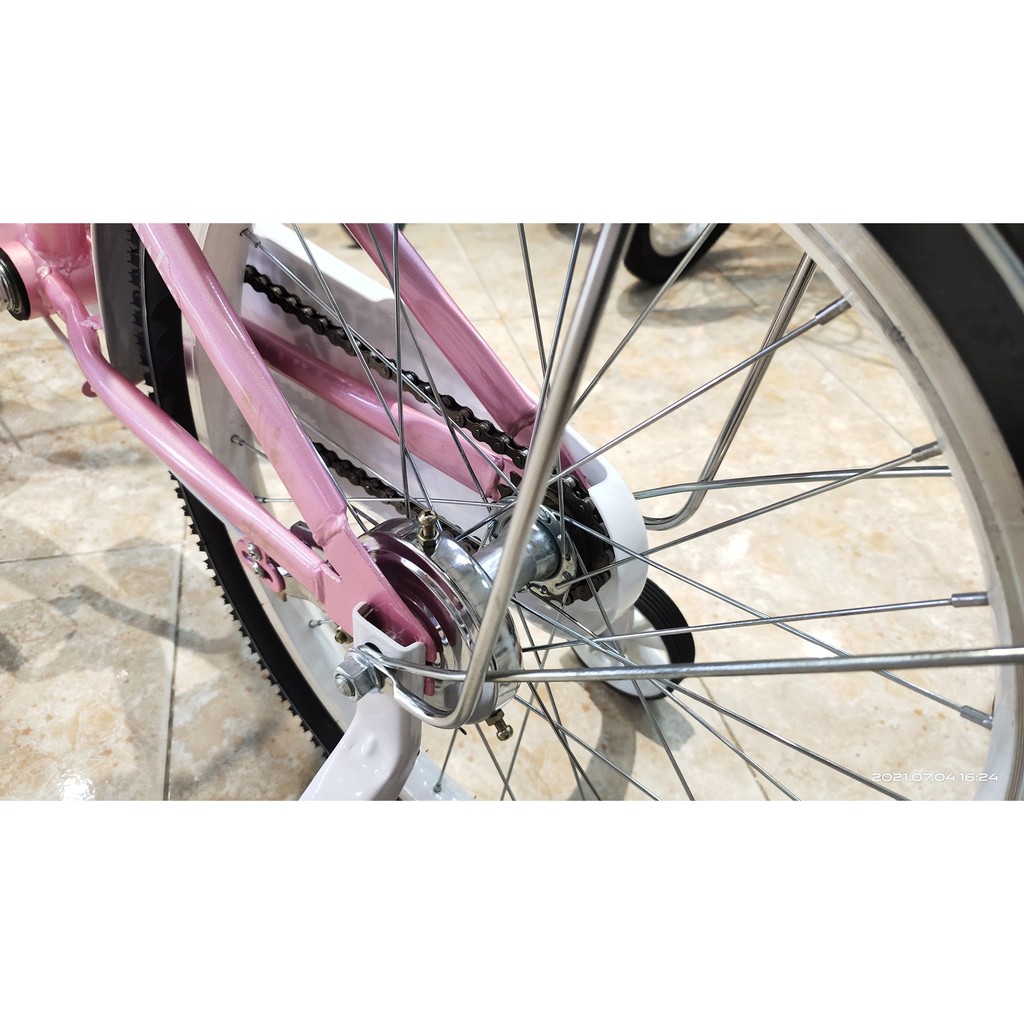 Xe đạp mini Xaming size 12, 14, 16, 18, 20 inch cho bé gái 2-4t, 4-5t, 5-7t, 6-9t, 7-11t