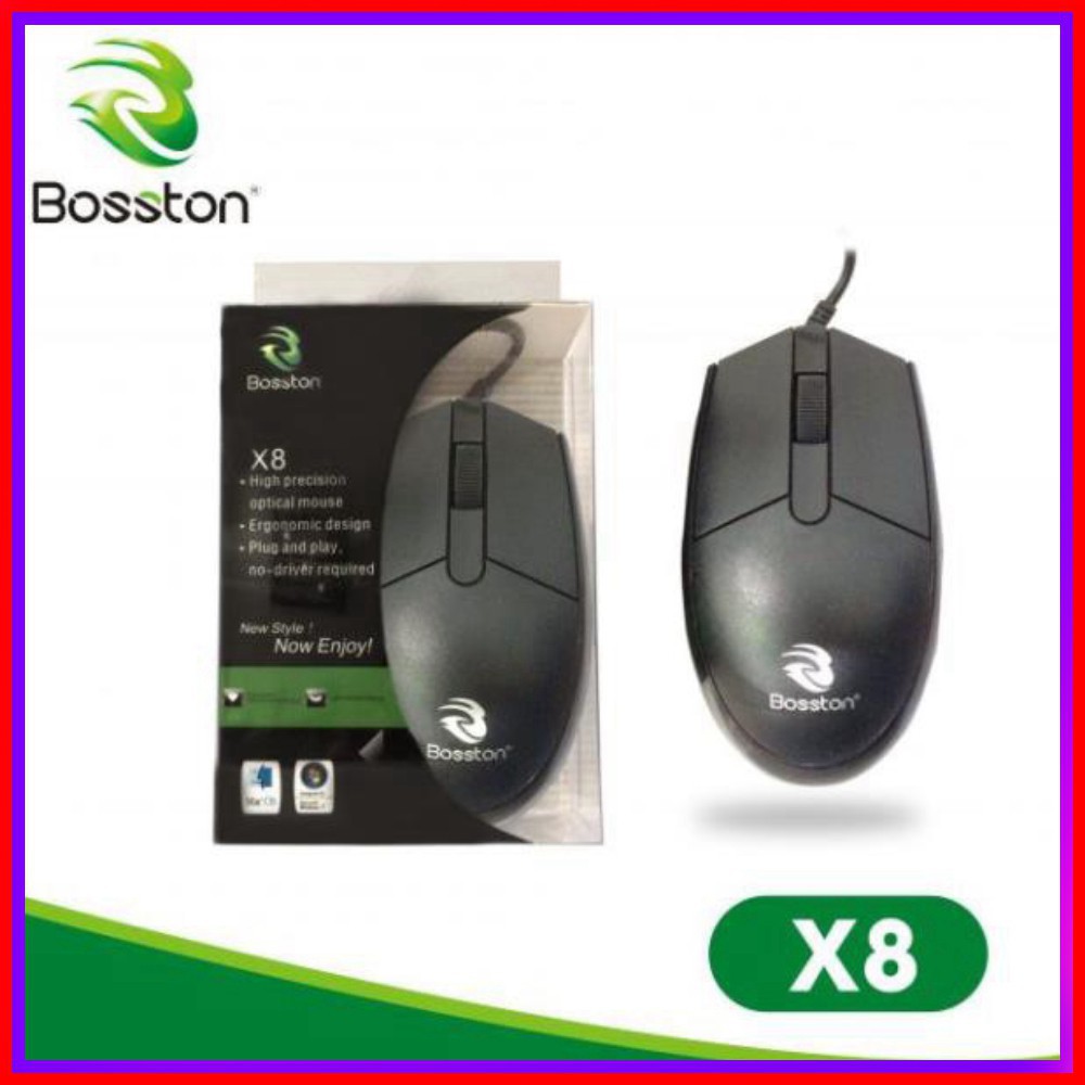 Mouse Bosston X8 LED USB