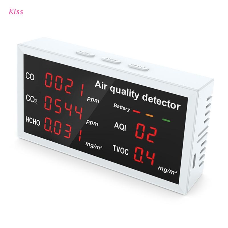 Máy đo nồng độ khí CO2 HCHO TVOC PM2.5/10 đa năng