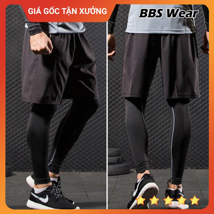 QUẦN GIỮ NHIỆT NAM COMBAT Legging Nam Dáng Dài PROCOMBAT Chất Thun Co Dãn 4 Chiều Chuyên Gym, Bóng Rổ, Yoga