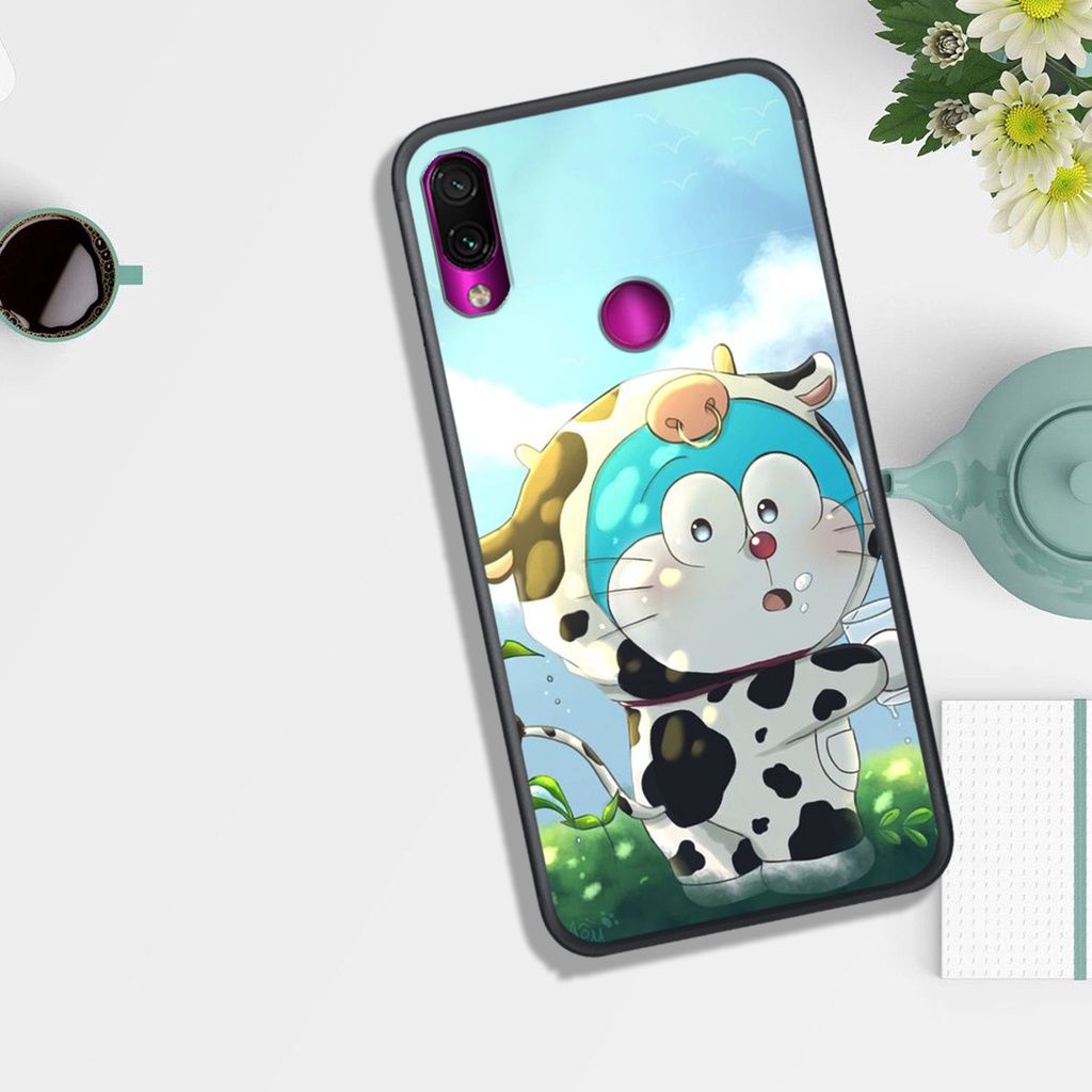 ỐP LƯNG XIAOMI REDMI NOTE5/5 PRO/REDMI NOTE 6/6 PRO/REDMI NOTE 7/7 PRO/REDMI 7,  IN HÌNH CHÚ MÈO MÁY DOREMON.