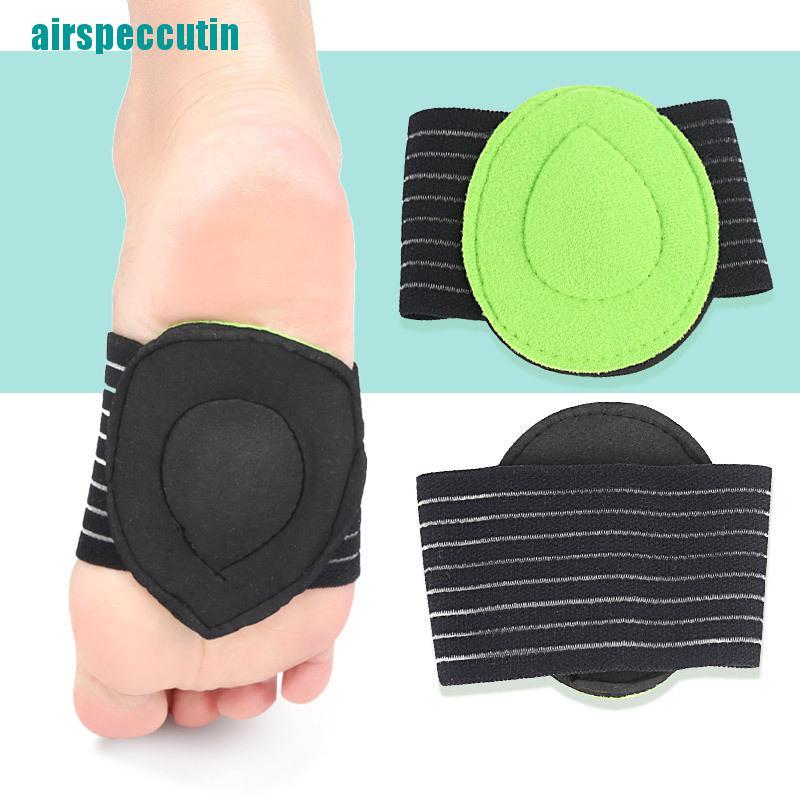 【tin】1 Pair Feet Heel Pain Relief Plantar Fasciitis Insole Run-up Pad Feet Sole Care