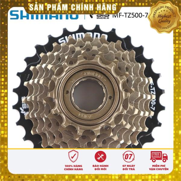 (Chính hãng) Líp xe đạp 7 tầng SHIMANO MF-TZ500-7 xe leo núi 14-28T răng