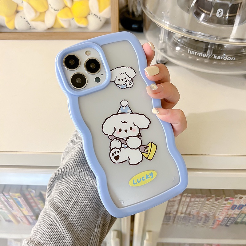 Ốp Điện Thoại Acrylic Phối Ren Cho Iphone 13Promax 12 11Pro