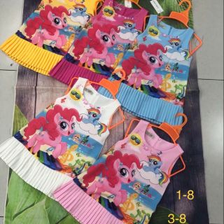Đầm chữ a pony