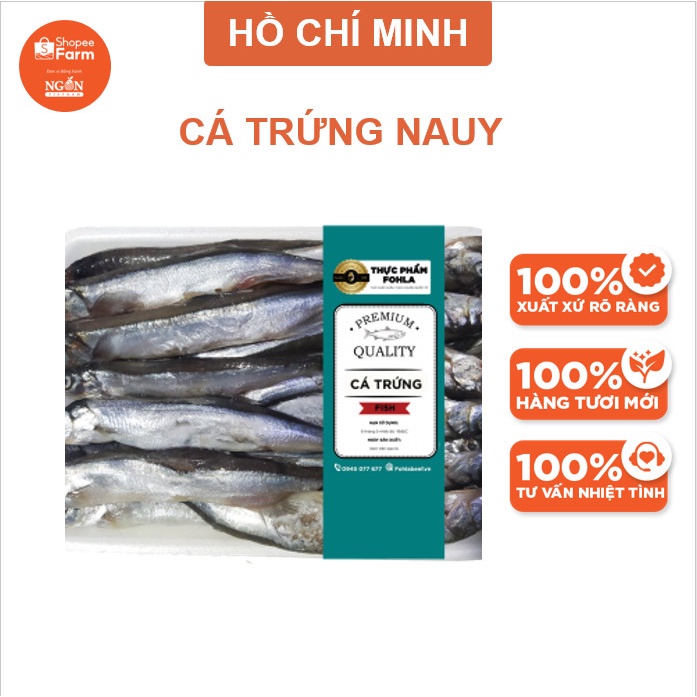 500G Cá Trứng Nauy Bổ Dưỡng - ShopeeFarm