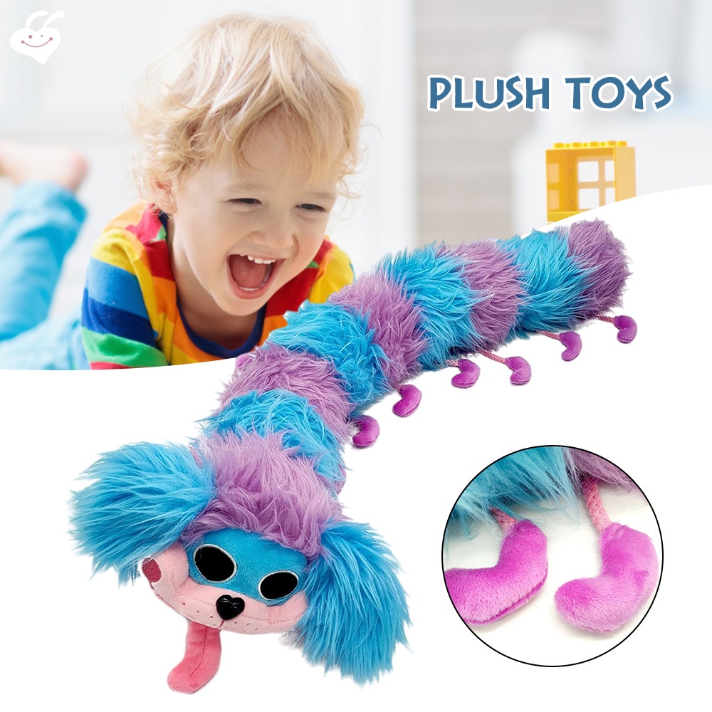 Đồ chơi nhồi bông Hình Sâu Bướm Hoạt Hình Nhiều Màu Kích Thước 60*20*10cm