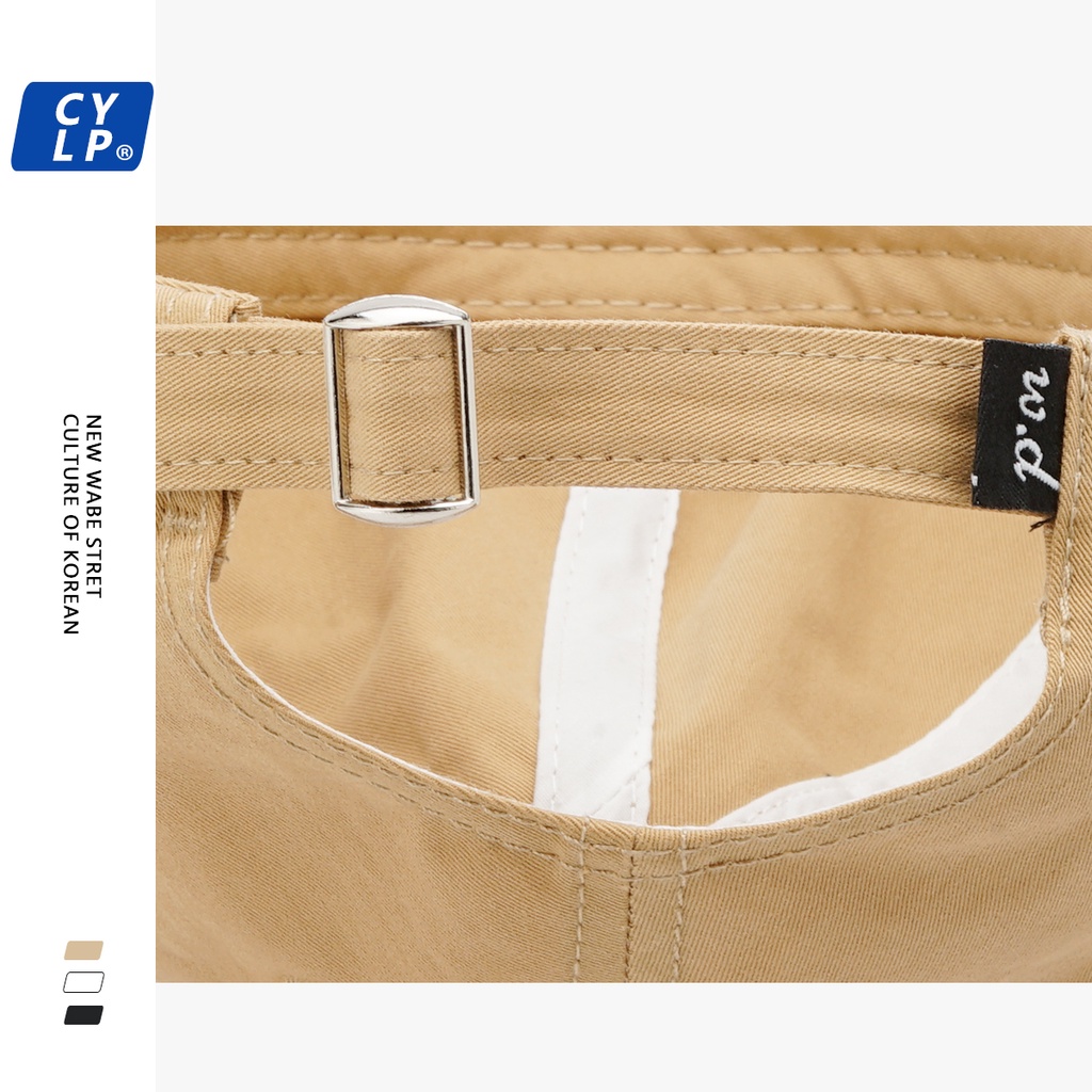 Nón Lưỡi Trai Mềm Thêu Chữ Nhỏ Phong Cách Hàn Quốc Cho Nam Và Nữ