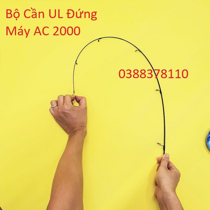 Bộ Cần Câu UL Đứng, Câu Lure, Mương, Chày Và Các Loại Cá Ăn Thịt Khác