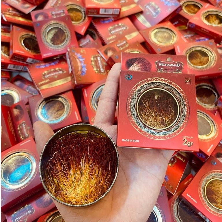 Nhụy Hoa Nghệ Tây Saffron Iran Nguyên Bản Hộp 2gr