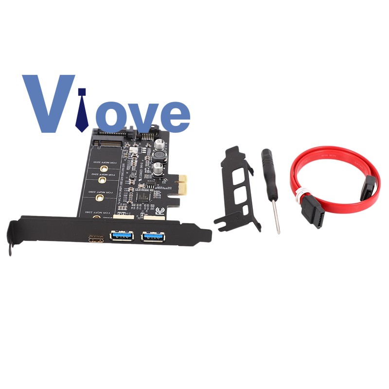 Bộ Chuyển Đổi Usb 3.0 & Type-C M.2 Pcie Adapter M2 Ssd Sata B Key Sang Pci-E | BigBuy360 - bigbuy360.vn