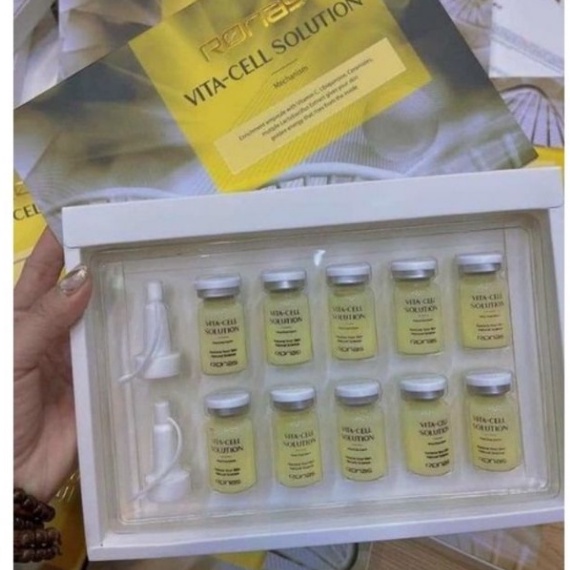 Tế Bào Gốc, Ronas Vita Cell Solution, Ronas Vàng Dưỡng Da Sau Khi Lăn Kim, Tế Bào Gốc Trắng Da,