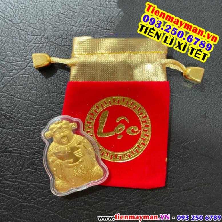 [RẺ SẬP SÀN] Ông Thần Tài Mạ Vàng Kèm Túi Gấm Phúc Lộc, Làm Quà Tặng Cực Vip