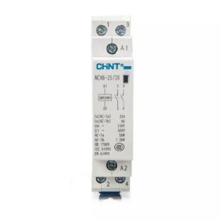 Khởi động từ 1P CHINT NCH8 25A  thiết bị đóng cắt trung gian, tăng công suất cho thiết bị