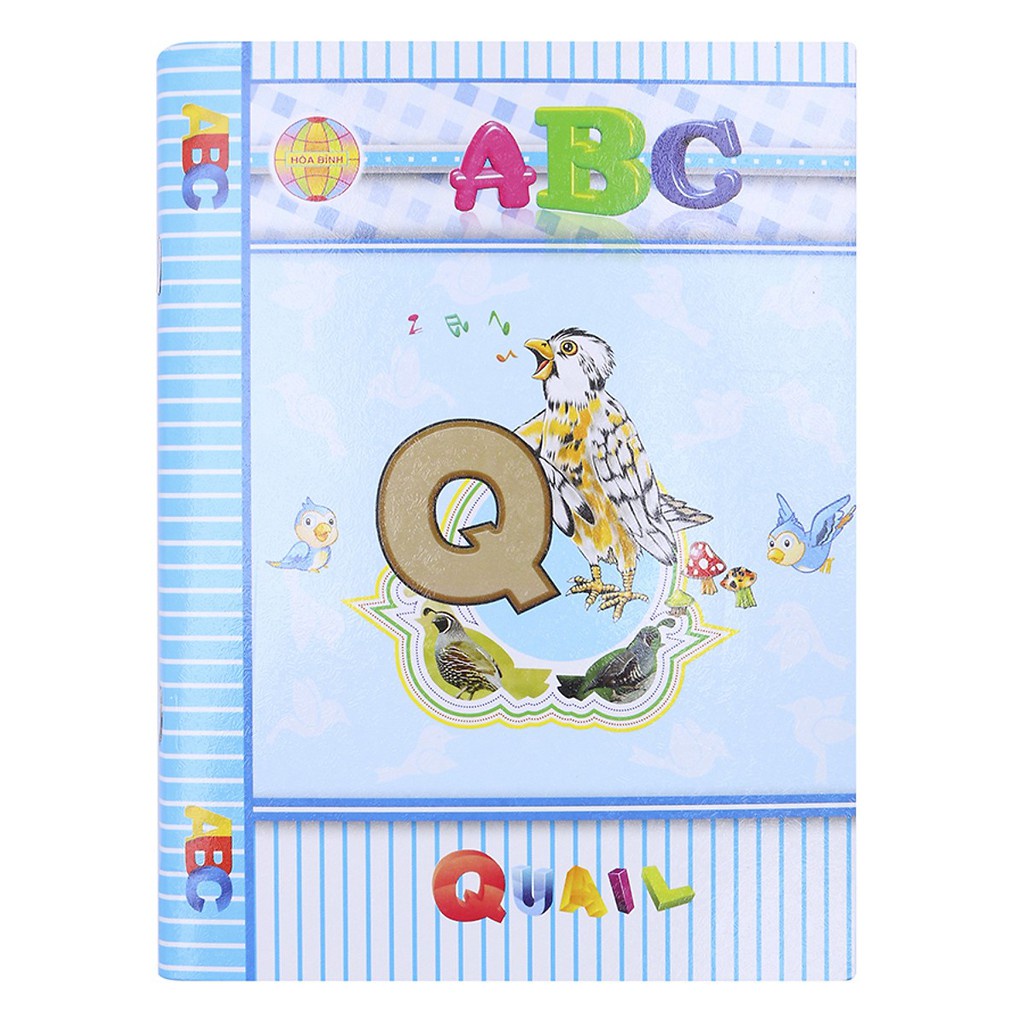 [COMBO 2 CUỐN] Tập vở học sinh ABC Hòa Bình 4 ô ly vuông 96 trang - Vở phù hợp với học sinh giúp chữ viết đẹp hơn