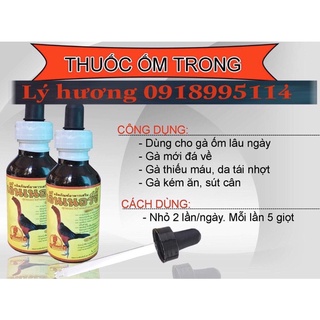 Thuốc Ốm trong gà đá