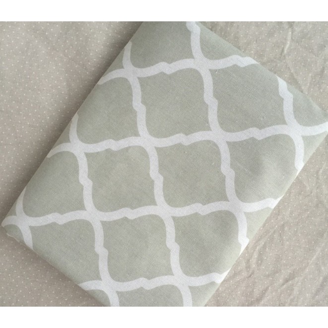 vải canvas họa tiết xám