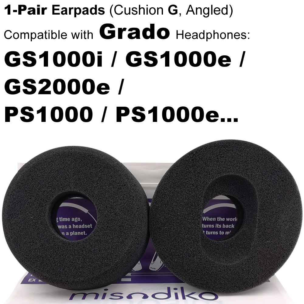 Đệm Xốp Thay Thế Cho Tai Nghe Grado GS1000i GS1000e GS2000e PS1000 PS1000e