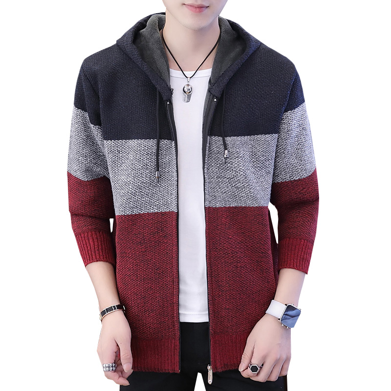 Fashionable Men's Cardigan Wool Coat with Wide Cap | BigBuy360 - bigbuy360.vn