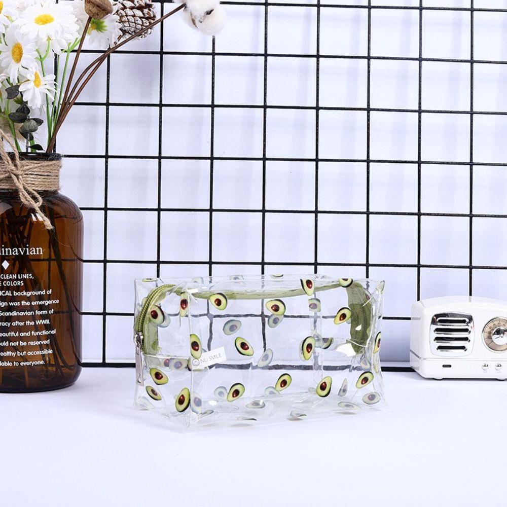 EXPEN Túi Đựng Đồ Trang Điểm Sức Chứa Lớn Họa Tiết Hoạt Hình Tiện Lợi Dễ Sử Dụng