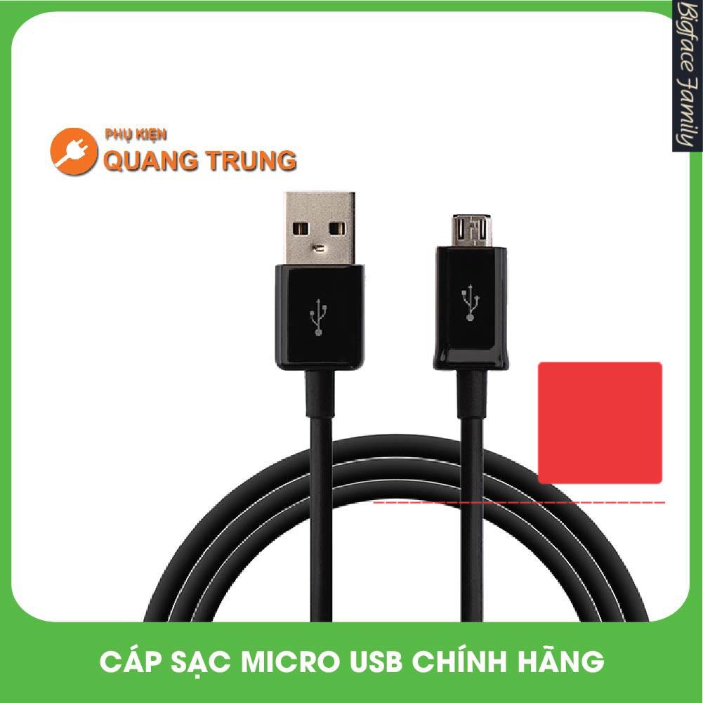 CÁP MICRO USB TYPE B- CHÍNH HÃNG-SẠC NHANH-DÀNH CHO MÁY SAM-SUNG S3/S4/S5/S6/S7/S7e/Note4/Note5