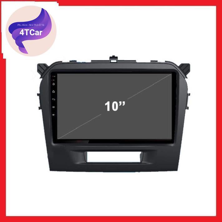 MẶT DƯỠNG LẮP DVD ANDROID CHO XE SUZUKI VITARA 2015-201610INCH CÓ JACK NGUỒN ZIN