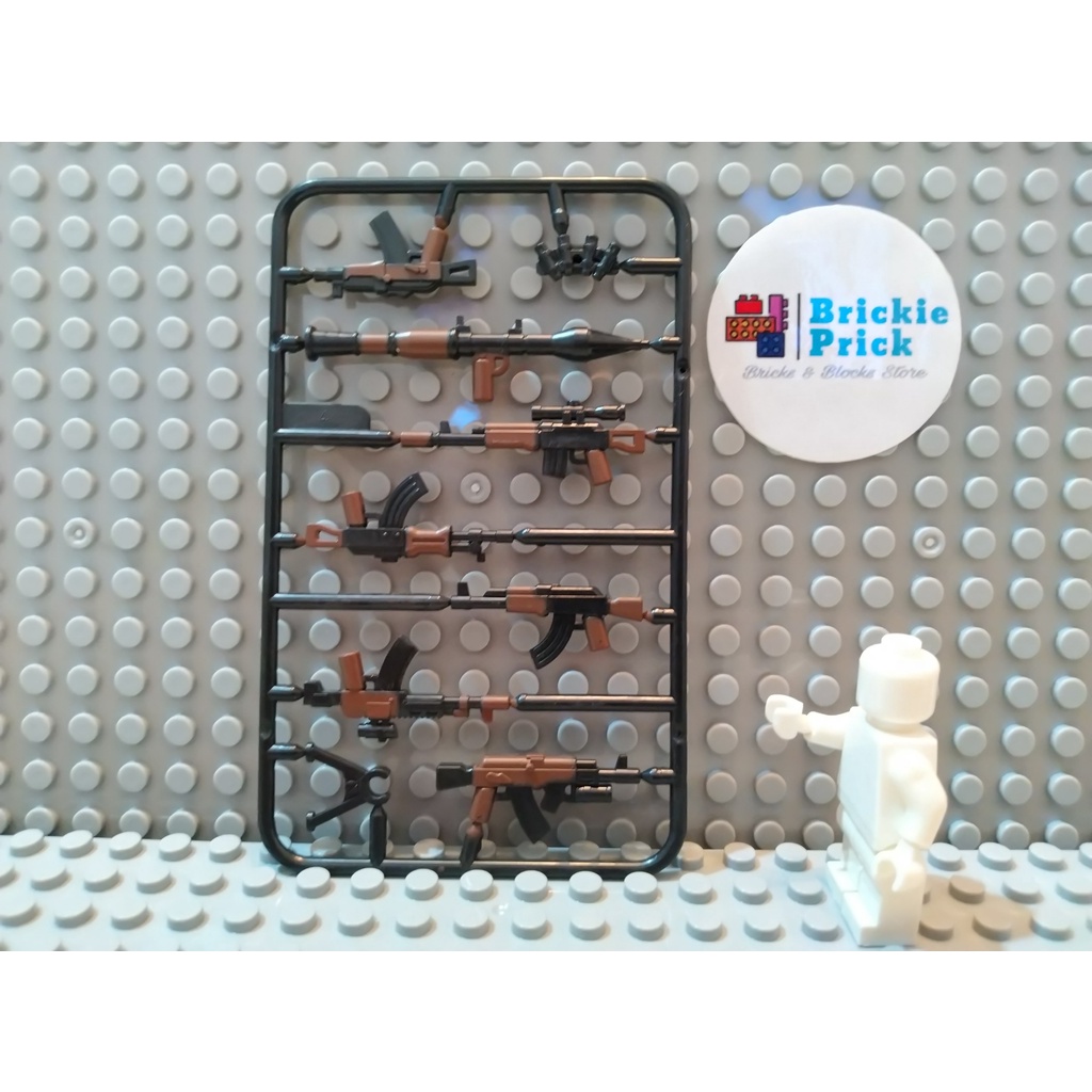 Đồ Chơi Lắp Ráp Army Phụ Kiện Súng WW2 - đồ chơi quân sự Brickie Prick
