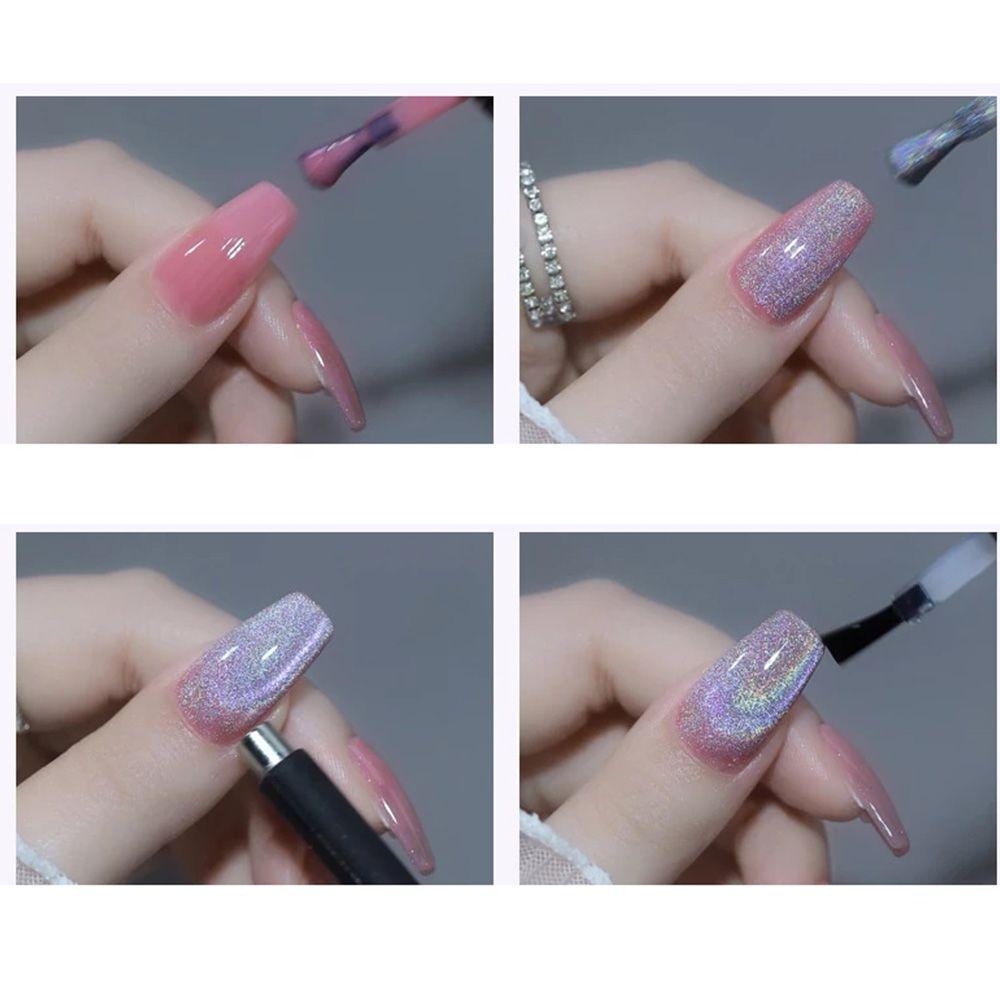 OCEANMAP Sơn Móng Tay Màu Mắt Mèo Bán Vĩnh Viễn Lấp Lánh Phổ Biến