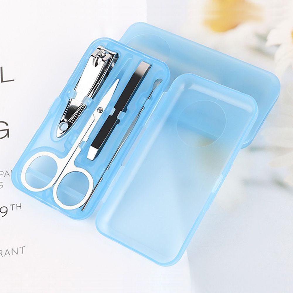 Set 4 Dụng Cụ Làm Móng Bằng Thép Không Gỉ