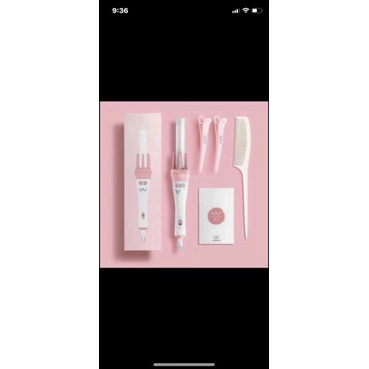 MÁY LÀM TÓC UỐN XOĂN XOAY TỰ ĐỘNG 360 TẶNG KÈM 1 LƯỢC VÀ 2 KẸP TÓC