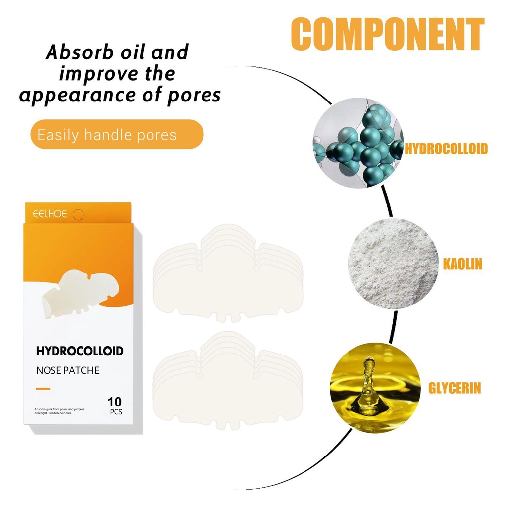 Set 10 Mặt Nạ Bùn Khoáng Lột Mụn Đầu Đen Làm Sạch Sâu Lỗ Chân Lông