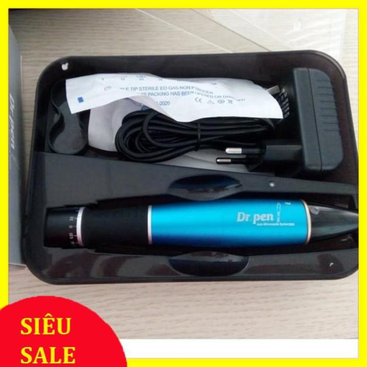 Máy phi kim, cấy phấn dr.pen A1 l Máy phi kim lăn kim dr.pen A1-W tích điện