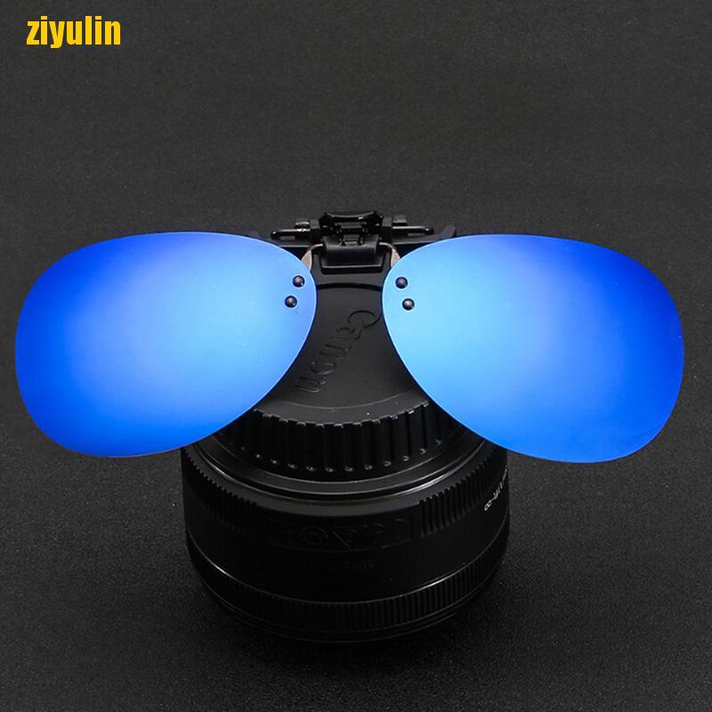 Kẹp Kính Mát Phân Cực Hình Vuông Sáng Tạo Mẫu Mới 2019 Dành Cho Nam