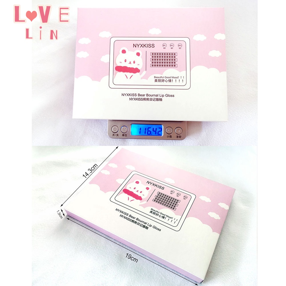 Set 7 Son Môi Juxian Màu Trắng Lì Không Phai Màu Xinh Xắn Cho Nữ